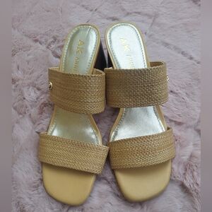 Anne Klein Women's Tan Sandals